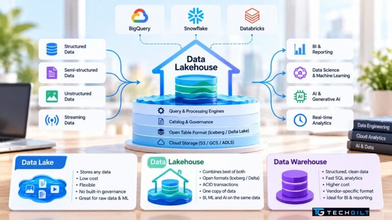 Data lakehouse explained: a data warehouse built over a data lake