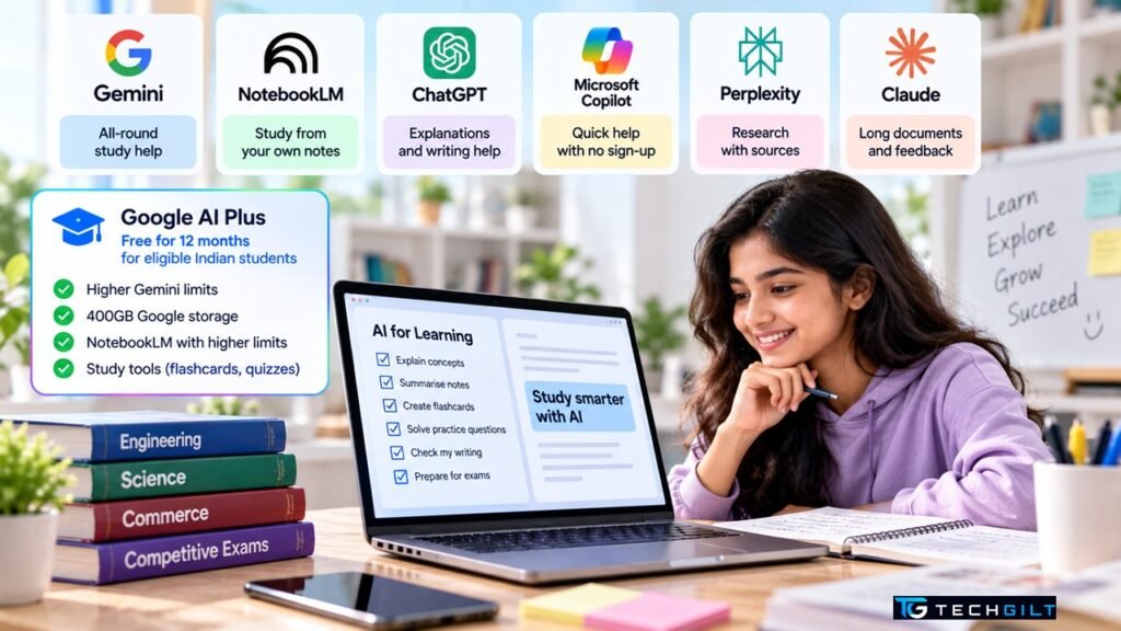 Free AI tools for students in India