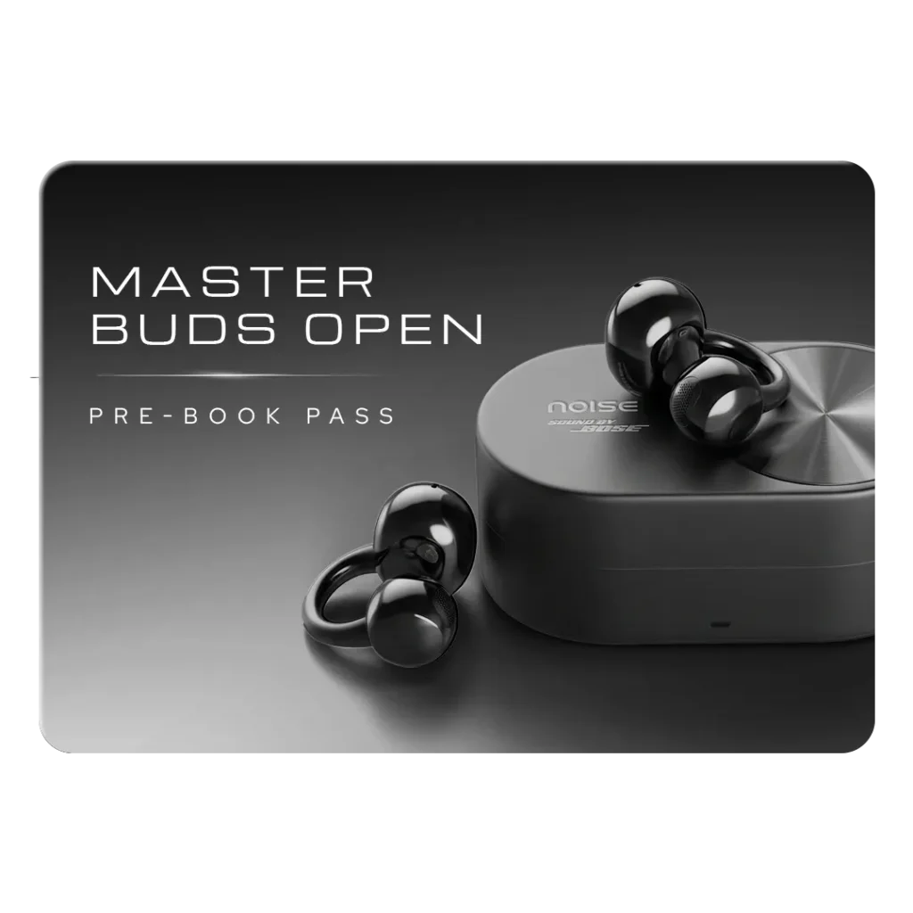 Noise Master Buds Open open-ear earbuds with Sound by Bose