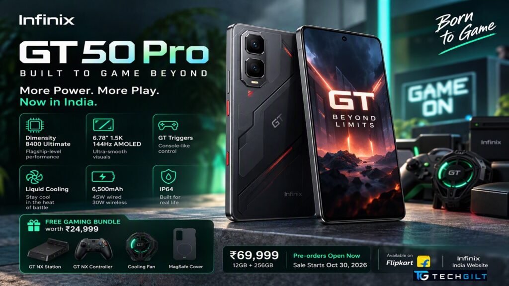 Infinix GT 50 Pro gaming phone India launch price and features