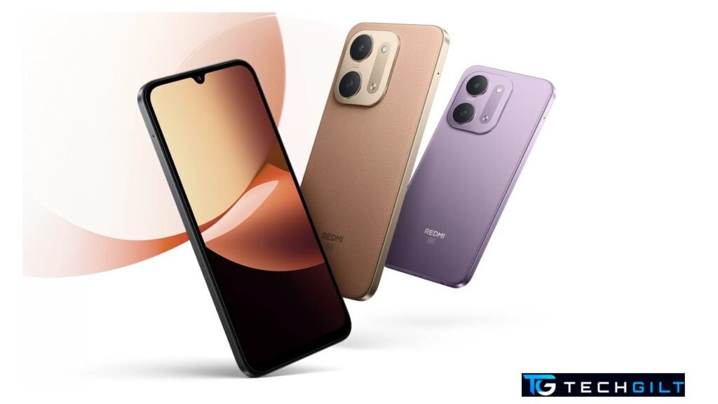 Redmi 17C 5G in Dark Night, Coffee Brew and Purple Dawn colours